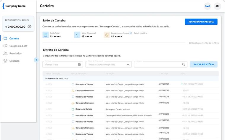 Bankly panel preview
